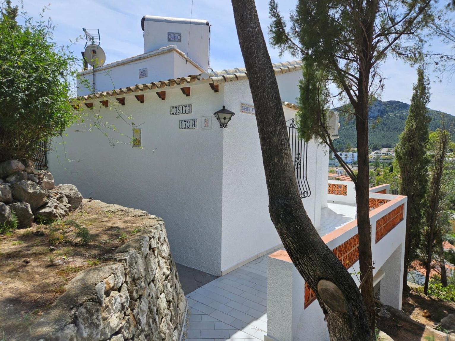 Casita Viveca Villa Orba Bagian luar foto